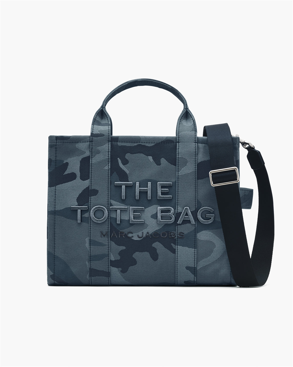 Marc Jacobs The Camo Jacquard Medium Tote Bag, Blue Multi
