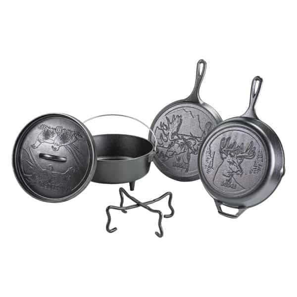 Lodge Wildlife Series 5Pc Cookware Set