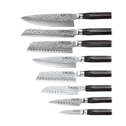 DAMASHIRO 9 PC EMPEROR KNIFE SET