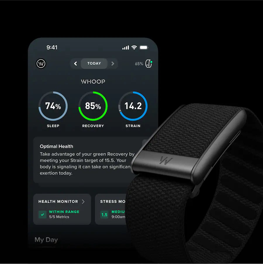 WHOOP 5.0 PEAK WITH 12 MONTH SUBSCRIPTION