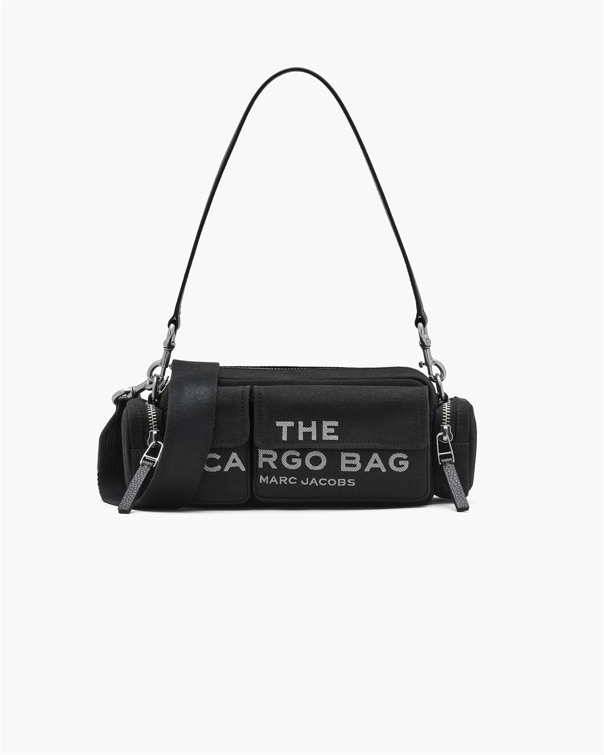 Marc Jacobs  The Cargo Canvas Shoulder Bag, Black