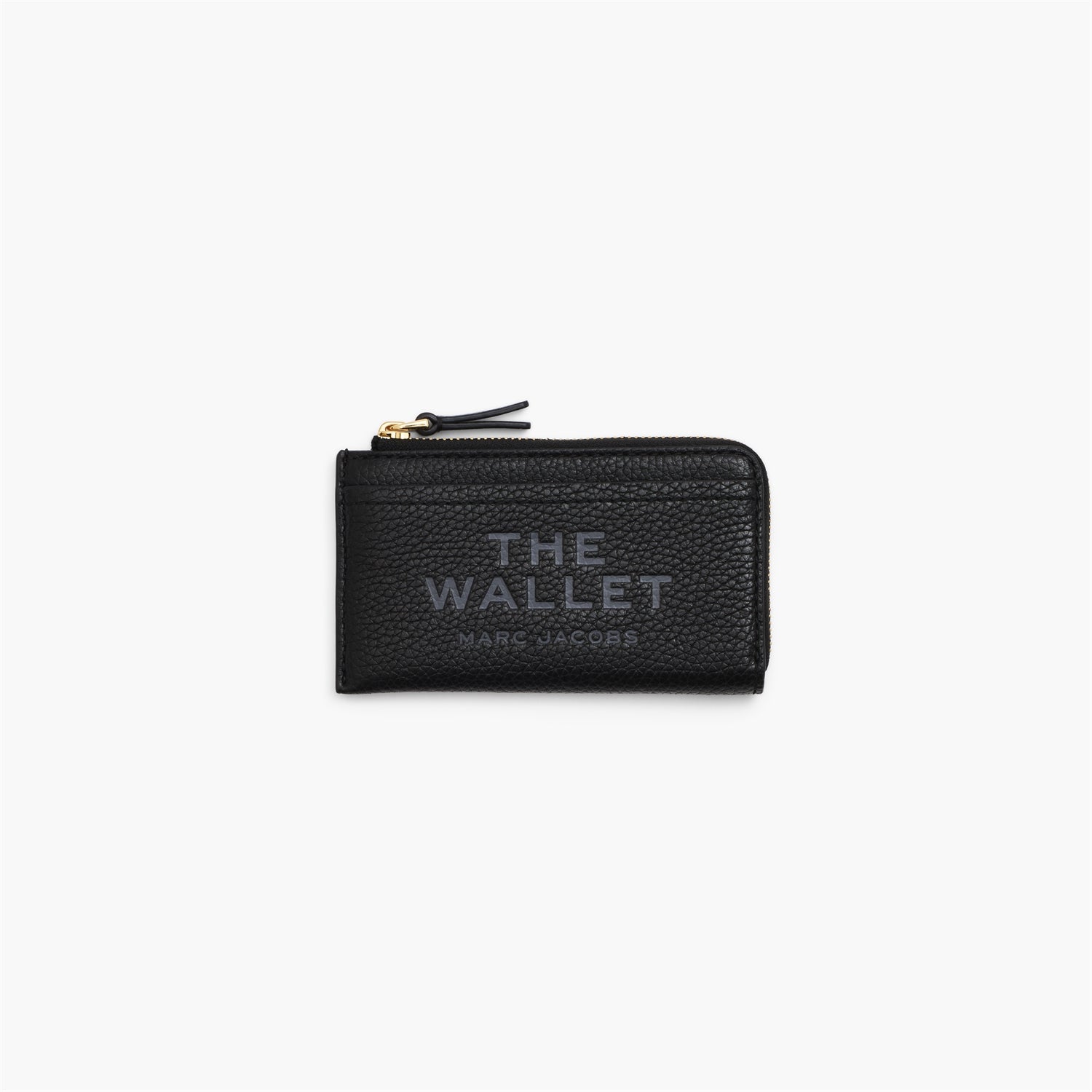 Marc Jacobs  The Leather Top Zip Multi Wallet, Black