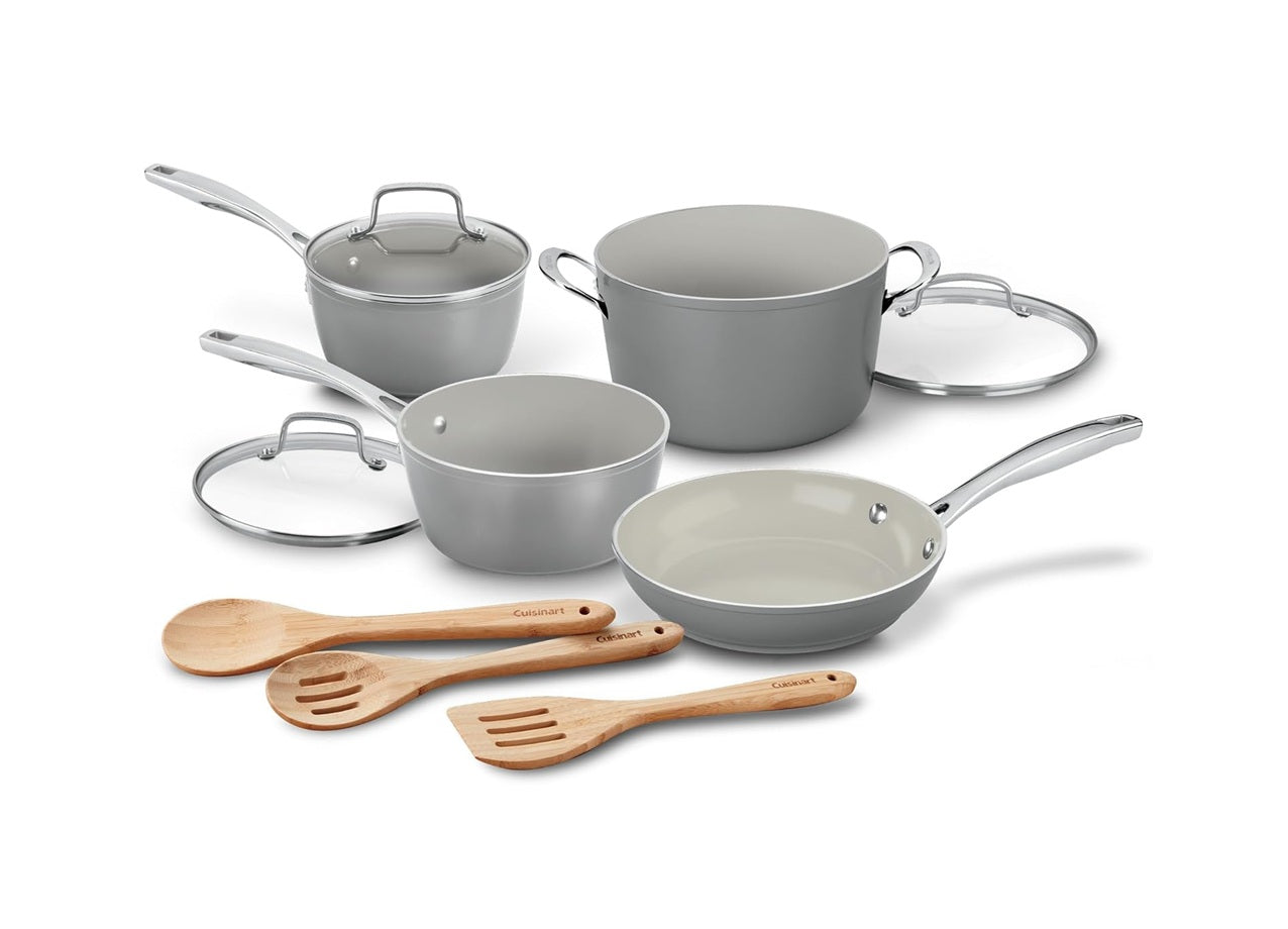 Cuisinart GreenGourmet Complete 10PC Cookware Set