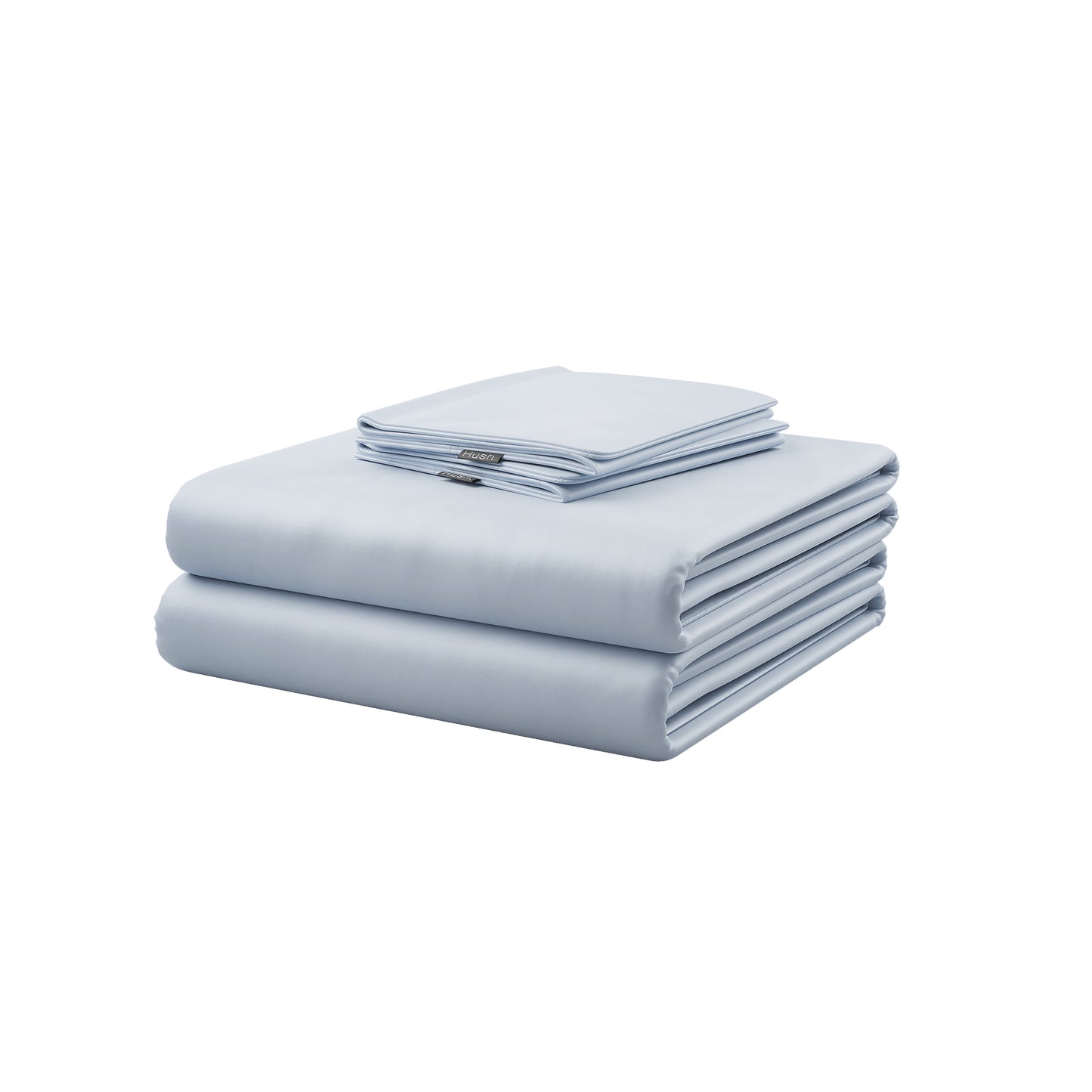 HUSH Iced Bamboo Cooling Sheet and Pillowcase Set - Queen - Artic Blue