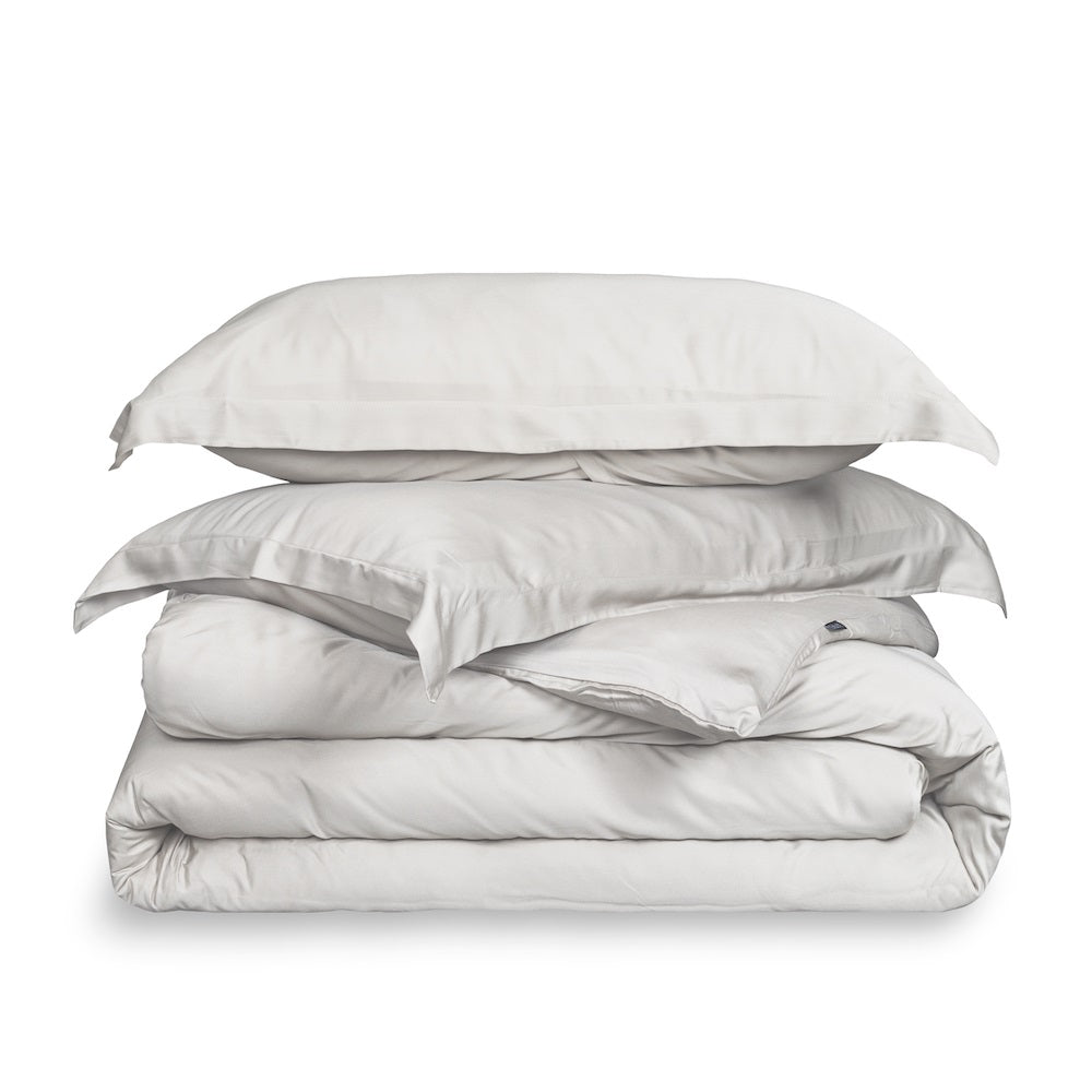 HUSH Iced 2.0 Duvet Cover and Pillow Shams Set - King - Grey