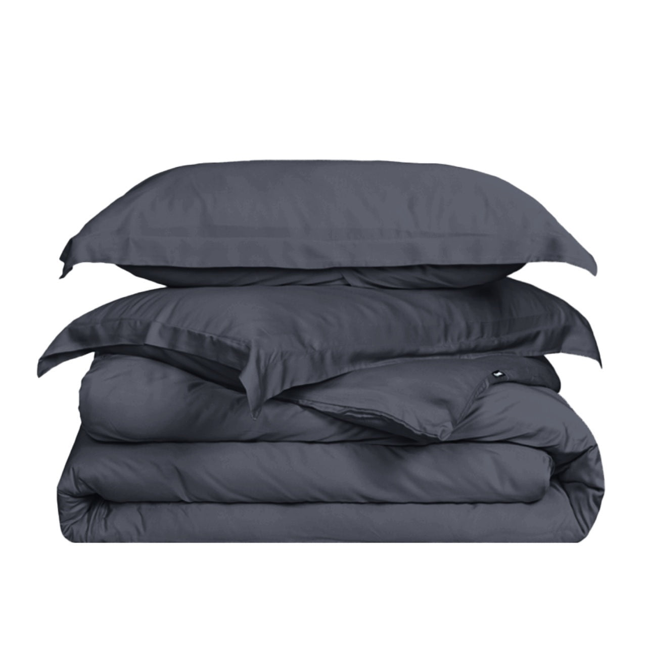 HUSH Iced 2.0 Duvet Cover and Pillow Shams Set - Full/Queen - Charcoal