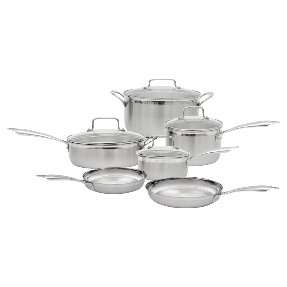 Cuisinart 10-Piece Multiclad Pro Stainless Cookware Set