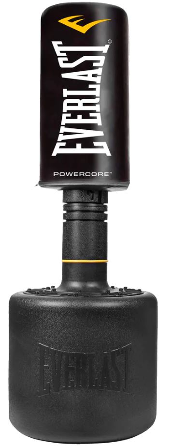 Everlast Powercore Freestanding Heavy Bag - Black & Yellow