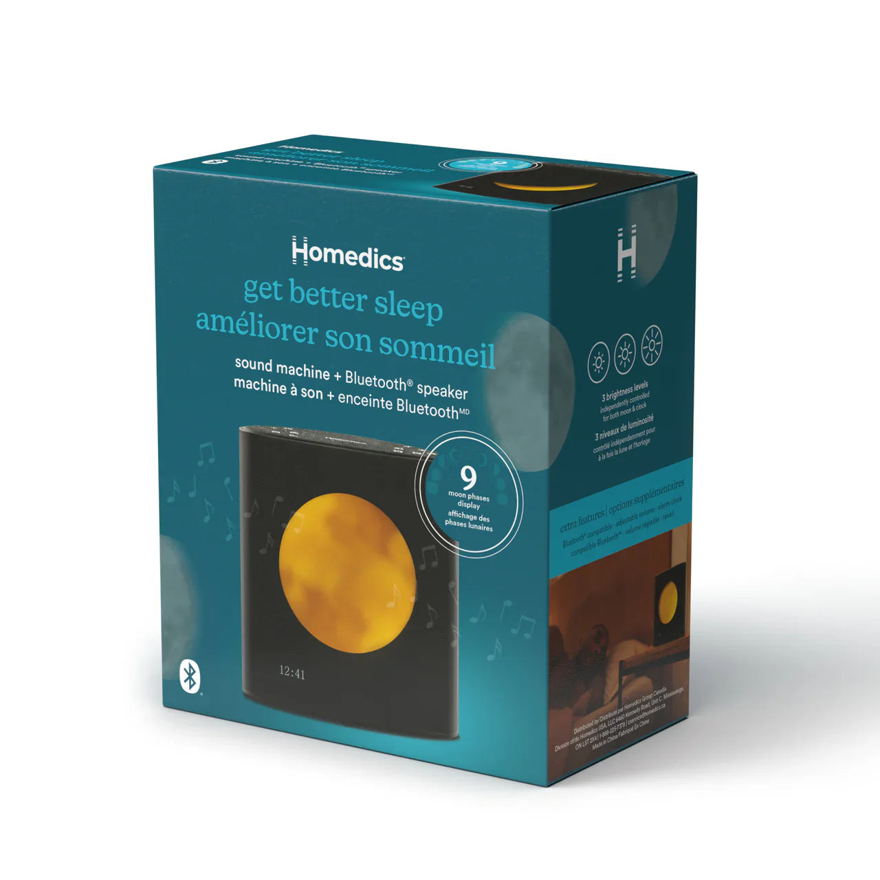 SOUND SLEEP MOON DREAM SOUND MACHINE & CLOCK